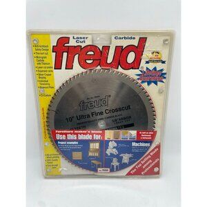 Freud 10” Ultra Fine Crosscut 80 Tooth 5/8 Arbor Carbide Circular Saw Blade New